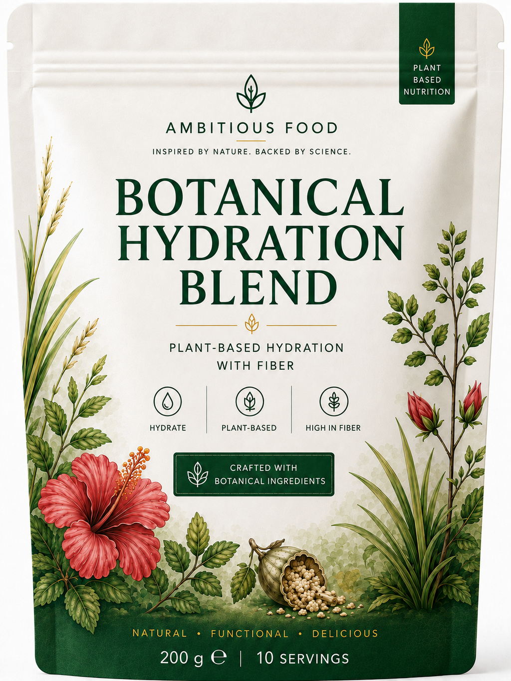 Ambitious Food - Botanical Hydration Blend