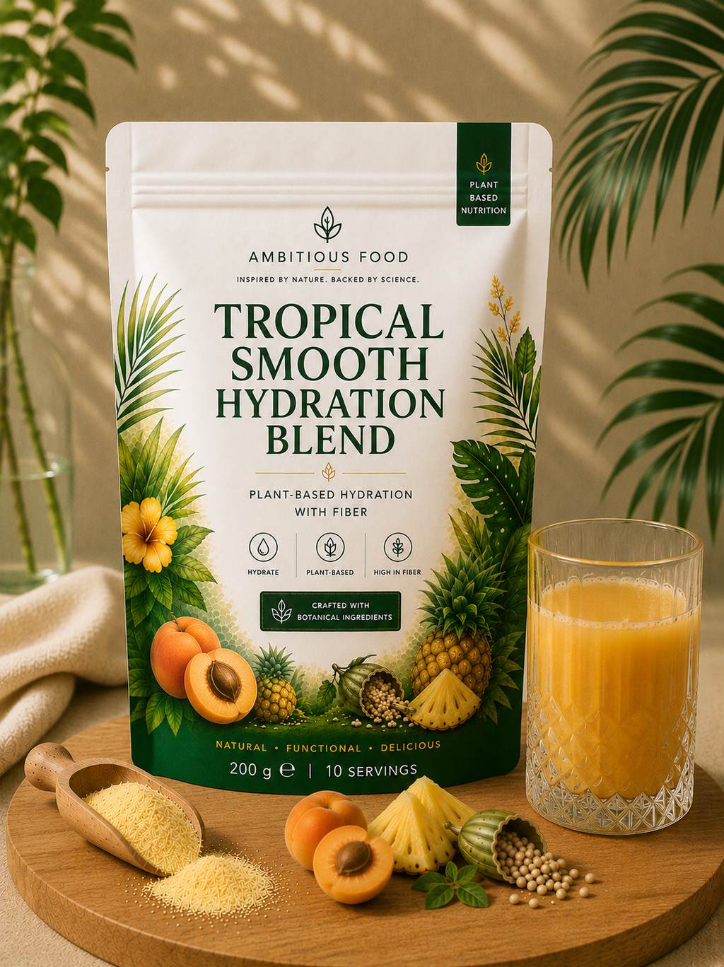 Ambitious Food - Tropical Smooth Hydration Blend
