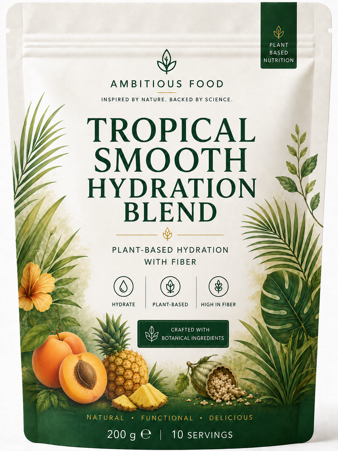 Ambitious Food - Tropical Smooth Hydration Blend